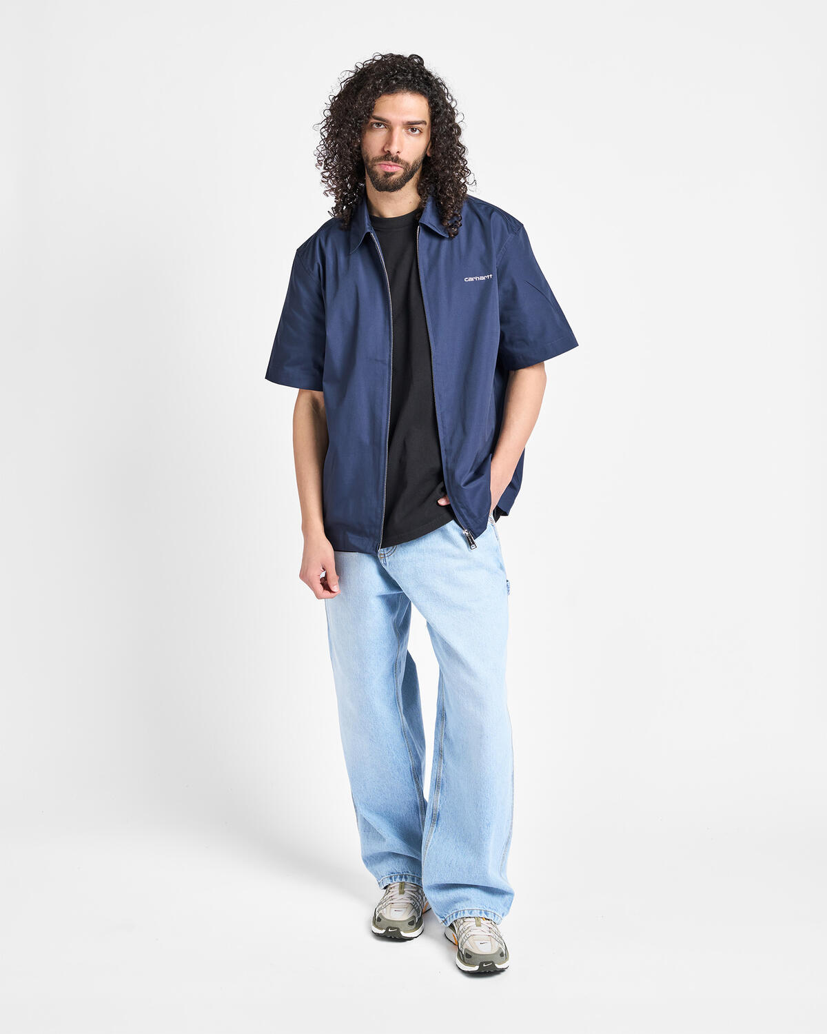 Carhartt WIP Postal Zip Shirt | I036189.28JXX | AFEW STORE